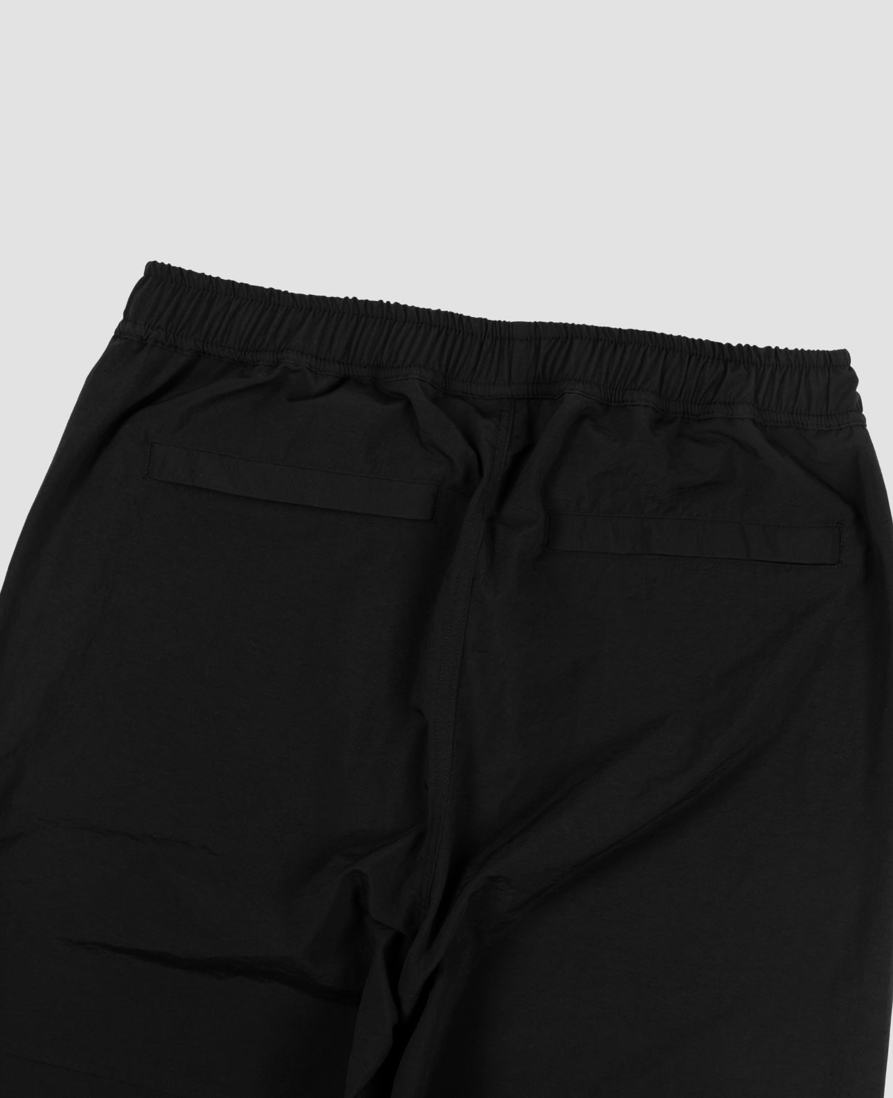 RYE BLACK NYLON TRACKPANTS