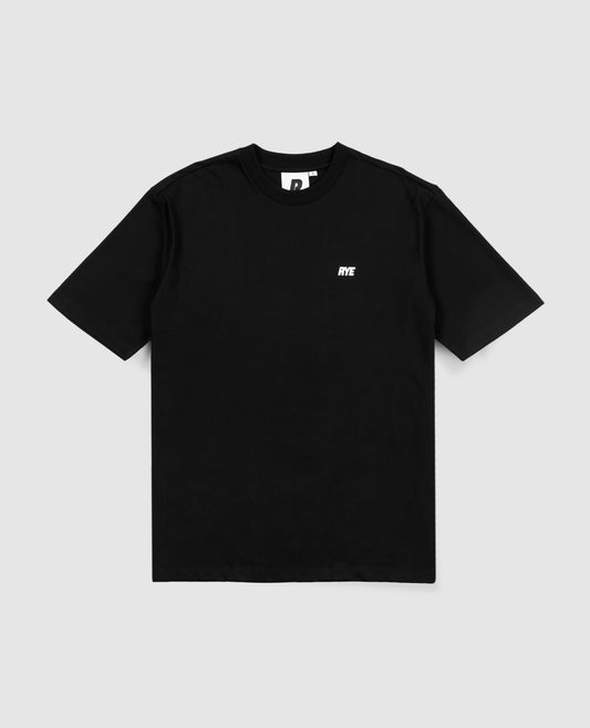 RYE BLACK PRINTED OVS T-SHIRT [SPEEDWAY]