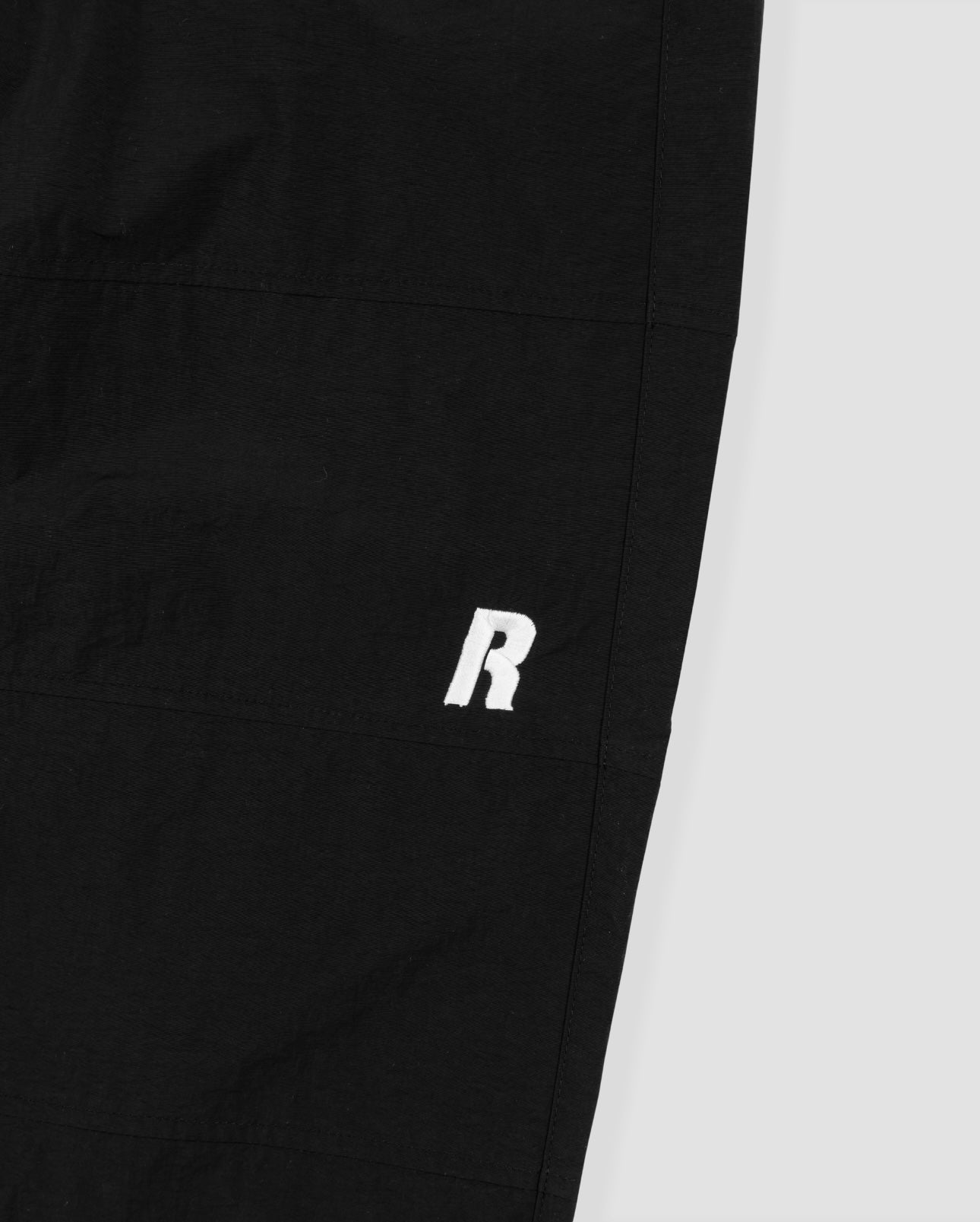 RYE BLACK NYLON TRACKPANTS